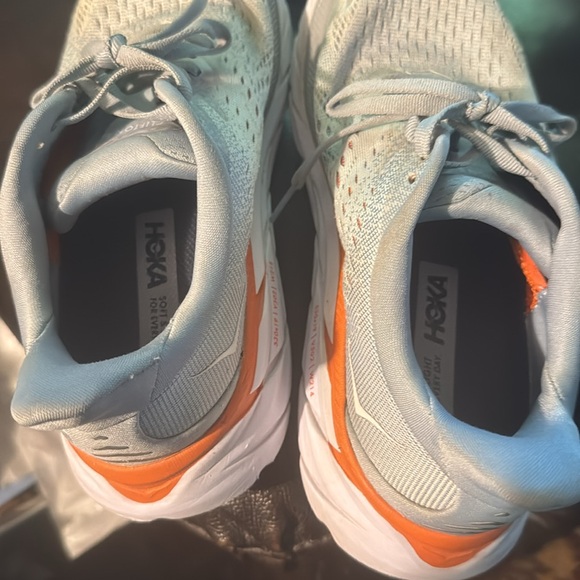 Hoka‎ One One Clifton 8 Womens 6.5 B Shoes Blue Running Walking 1119394 BFPA - Picture 11 of 16